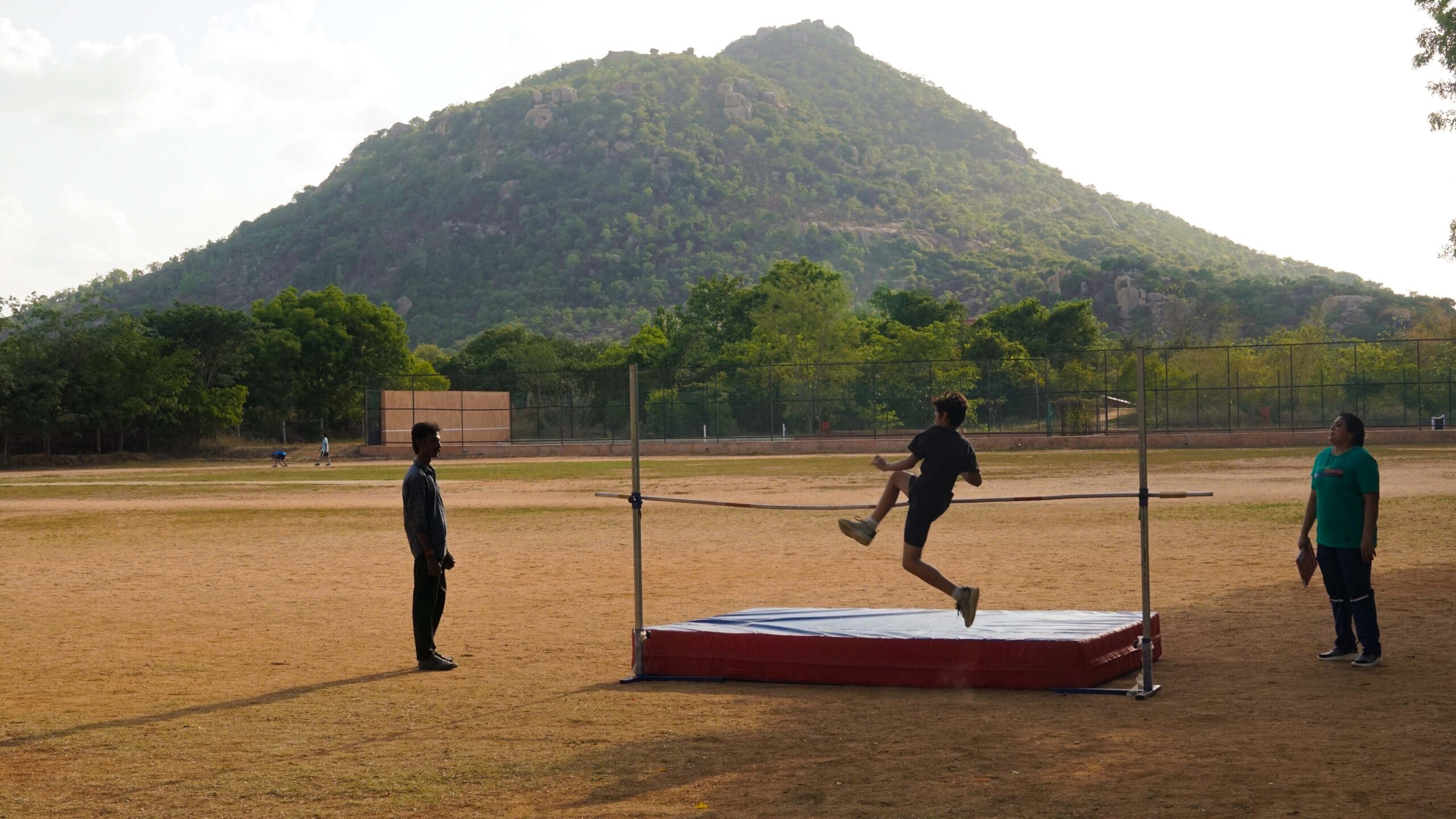 Sports Ground - The Peepal Grove School - South India - Andhra Pradesh
